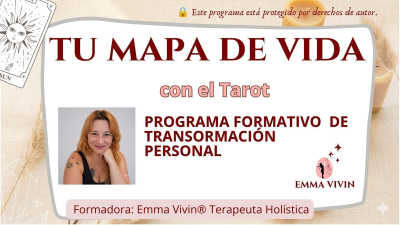 Tu mapa de vida a través del tarot, Programa formativo